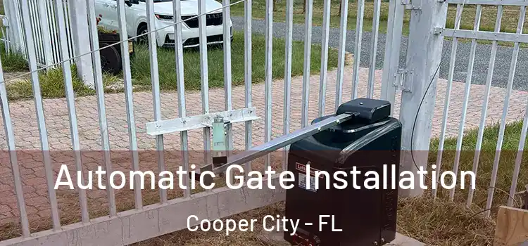  Automatic Gate Installation Cooper City - FL