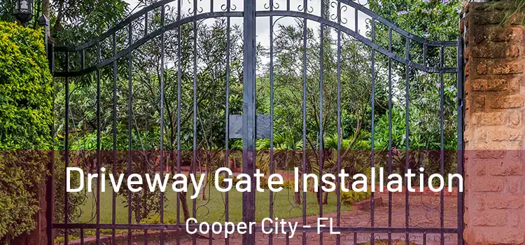  Driveway Gate Installation Cooper City - FL
