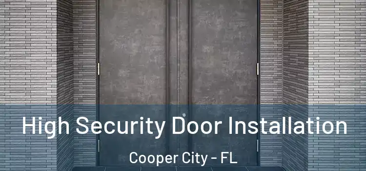  High Security Door Installation Cooper City - FL