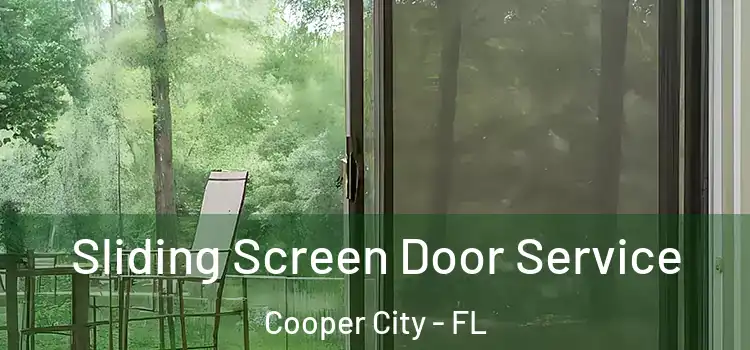 Sliding Screen Door Service Cooper City - FL